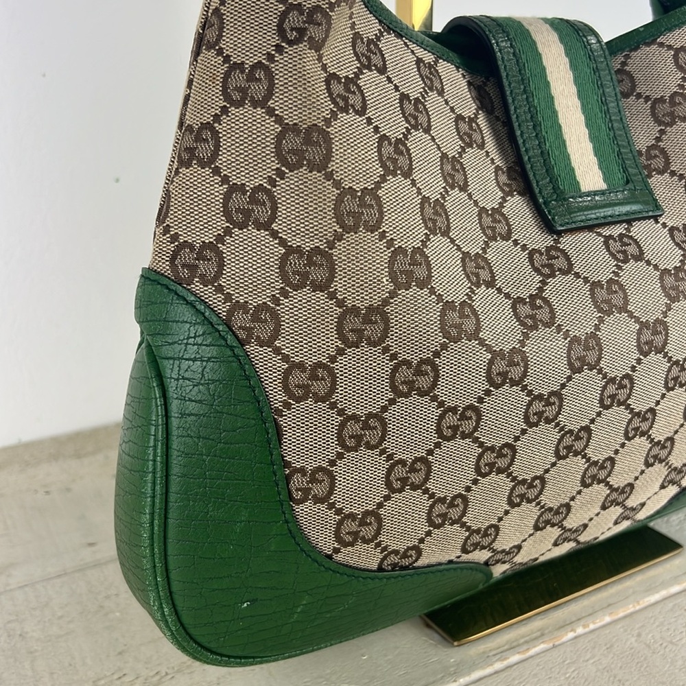 Sold on other platform Gucci Jackie Sherry Green One Shoulder bag - Picture 8 of 16